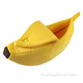 Pet Cat Cat House Banana Shape Dog Dine carino